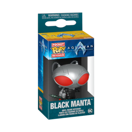 AQUAMAN 2 - Pocket Pop Keychains - Black Manta 