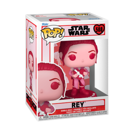 STAR WARS - POP Valentines N° 588 - Rey 