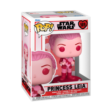 STAR WARS - POP Valentines N° 589 - Leia 