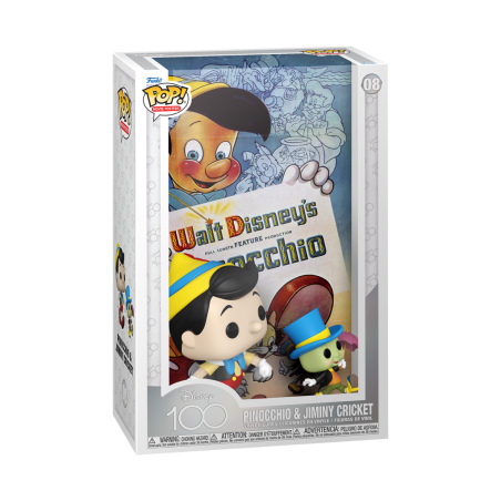 DISNEY - POP Movies Poster N° 08 - Pinocchio 