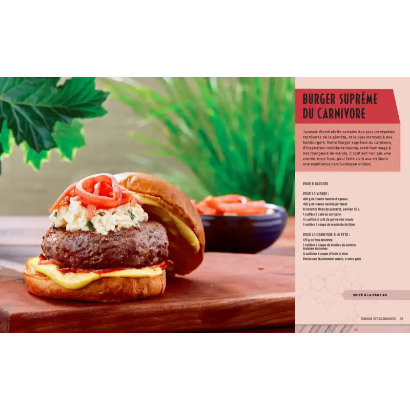 JURASSIC WORLD - Le livre de recettes officiel 