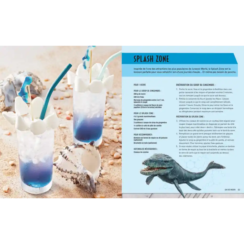 JURASSIC WORLD - Le livre de recettes officiel 