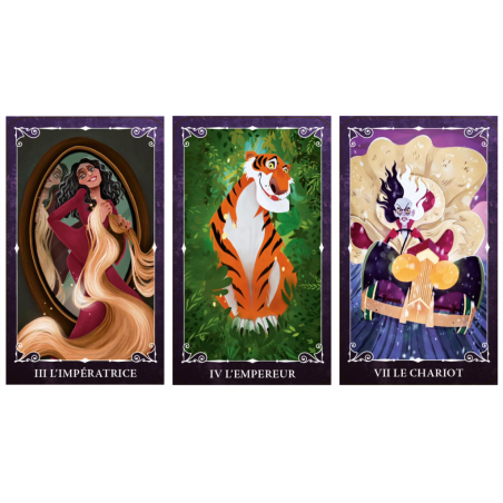 DISNEY VILAINS - Coffret Tarot 