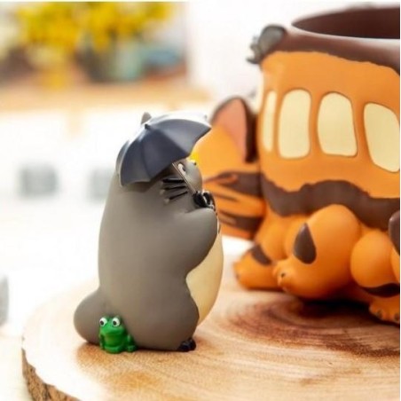 MON VOISIN TOTORO - Totoro et Chatbus - Boite Diorama 12.5cm 