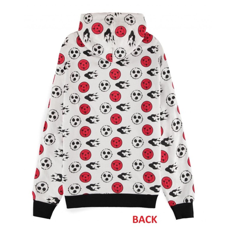 NARUTO SHIPPUDEN - Symbols - Pull à Capuche Zipper Réversible (L) 