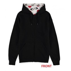 NARUTO SHIPPUDEN - Symbols - Pull à Capuche Zipper Réversible (M)  2