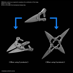 30MM - 30MM 1/144 Option Weapon 1 For Rabiot - Model Kit 