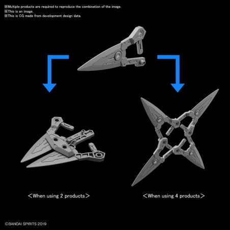 30MM - 30MM 1/144 Option Weapon 1 For Rabiot - Model Kit 