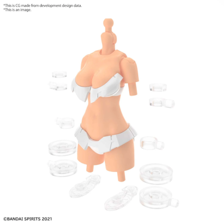 30MS - 30MS Option Body Parts Type S03 (Color C) - Model Kit 