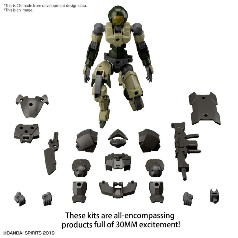 30MM - 30MM 1/144 EXM-A9a Spinatio (Army Type) - Model Kit 