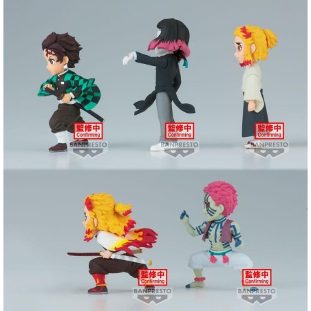 DEMON SLAYER - Display 12 Figurines WCF - 7cm 