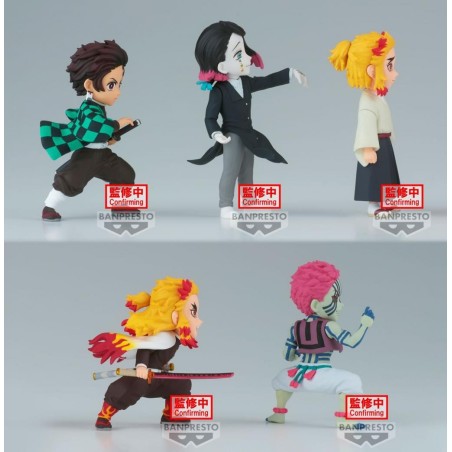 DEMON SLAYER - Display 12 Figurines WCF - 7cm 