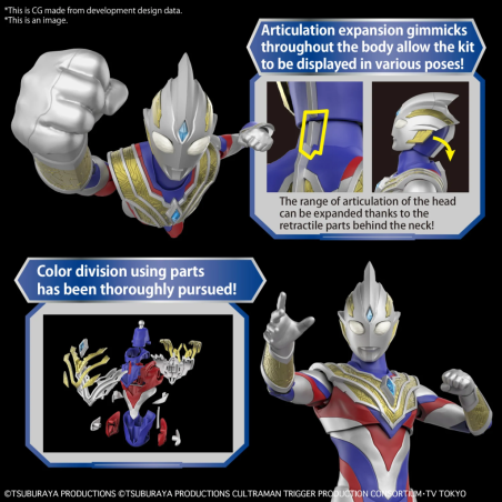 ULTRAMAN - Figure-Rise Standard Ultraman Trigger Multi Type -Model Kit 