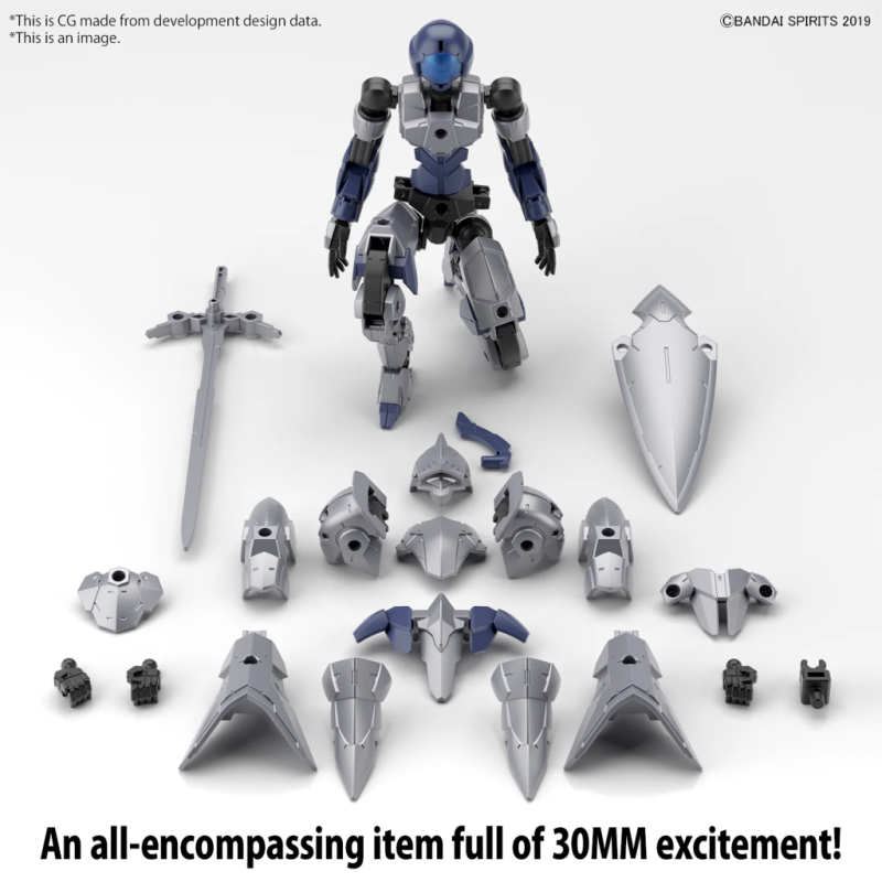 30MM - 1/144 EXM-A9k Spinatio (Knight Type) - Model Kit 