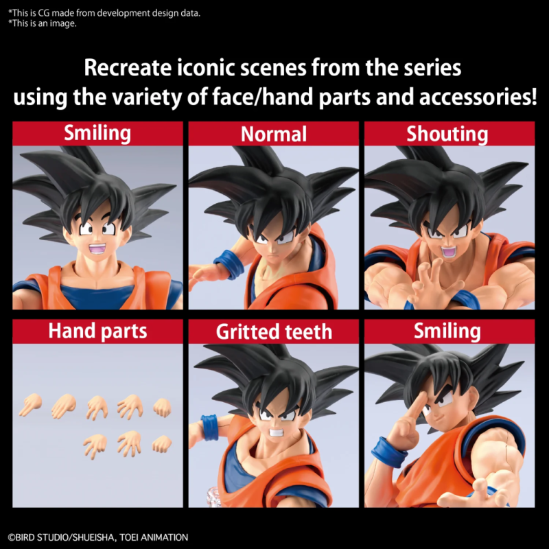 DRAGON BALL - Figure-rise Standard Son Goku (New Spec Ver.) -Model Kit 