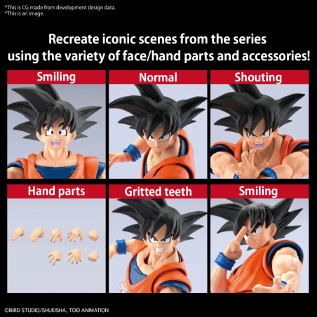 DRAGON BALL - Figure-rise Standard Son Goku (New Spec Ver.) -Model Kit 