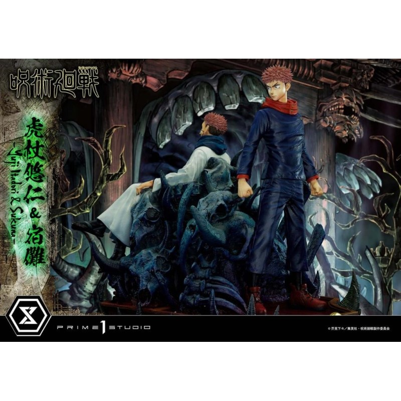 JUJUTSU KAISEN - Yuji et Sukuna - Statuette Premium Masterline 38+34cm 