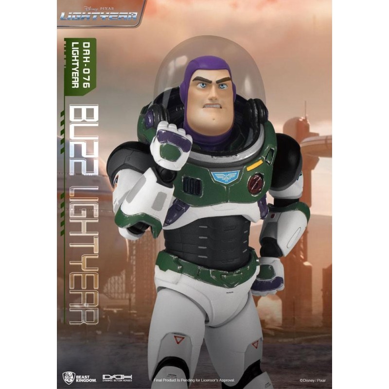 DISNEY - Buzz L'Eclair Alpha Suit -Figurine Dynamic Action Heroes 21cm 