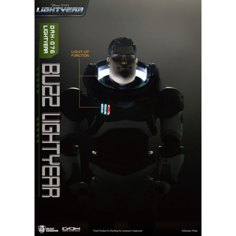 DISNEY - Buzz L'Eclair Alpha Suit -Figurine Dynamic Action Heroes 21cm 
