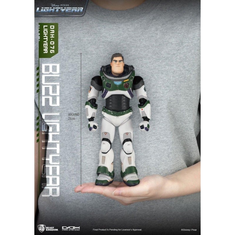 DISNEY - Buzz L'Eclair Alpha Suit -Figurine Dynamic Action Heroes 21cm 