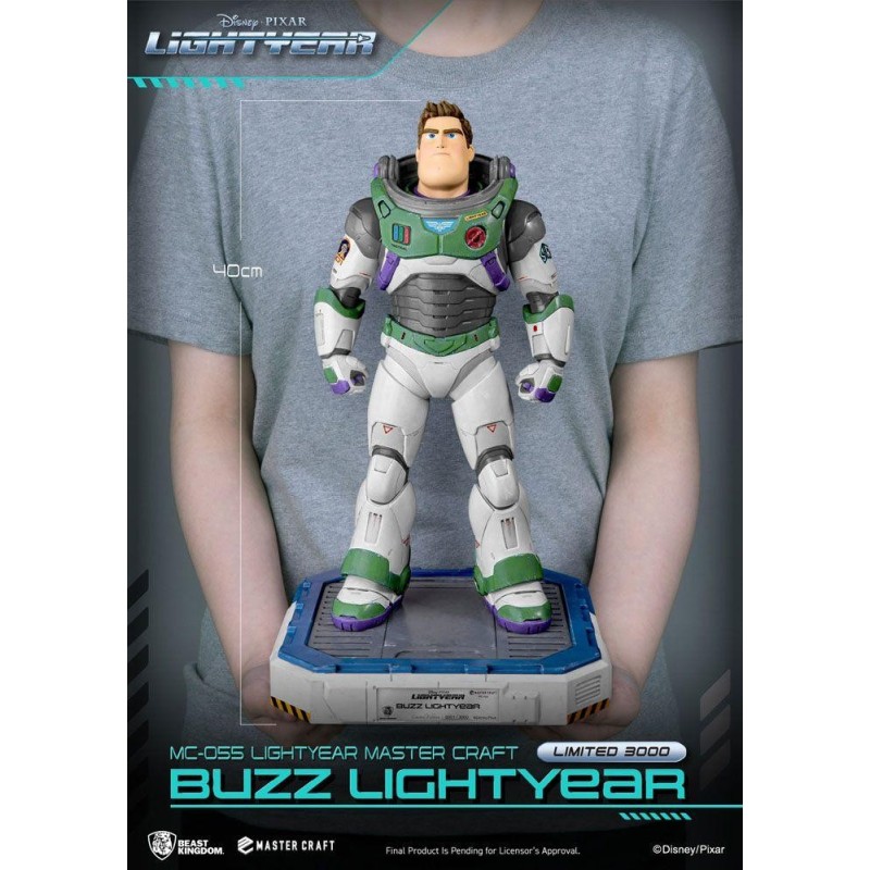 DISNEY - Buzz L'Eclair - Statuette Master 40cm 