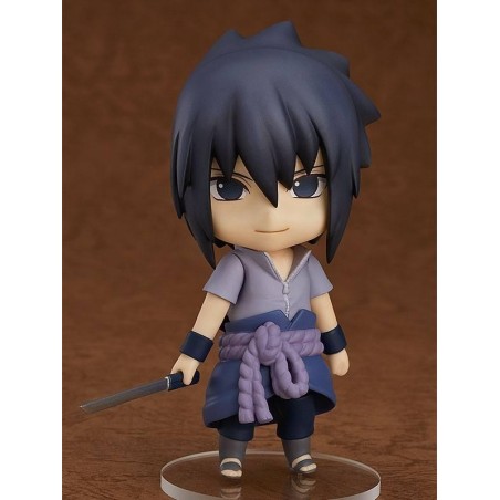 NARUTO SHIPPUDEN - Sasuke Uchiha - Figurine Nendoroid 10cm REPROD 