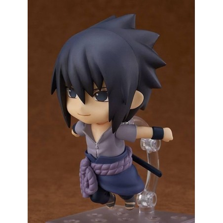 NARUTO SHIPPUDEN - Sasuke Uchiha - Figurine Nendoroid 10cm REPROD 