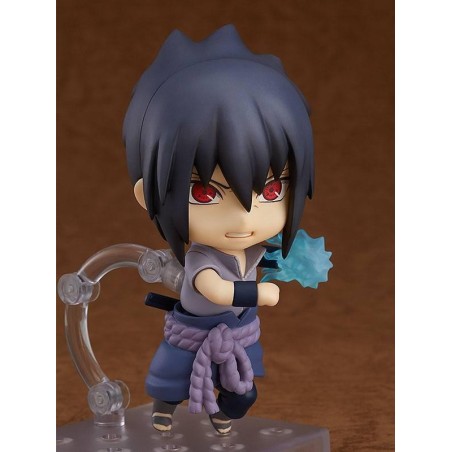 NARUTO SHIPPUDEN - Sasuke Uchiha - Figurine Nendoroid 10cm REPROD 