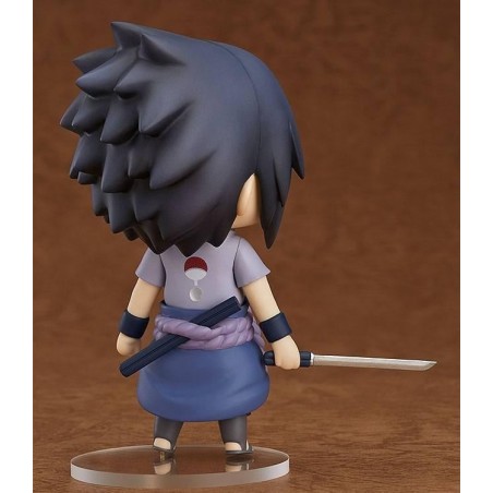 NARUTO SHIPPUDEN - Sasuke Uchiha - Figurine Nendoroid 10cm REPROD 