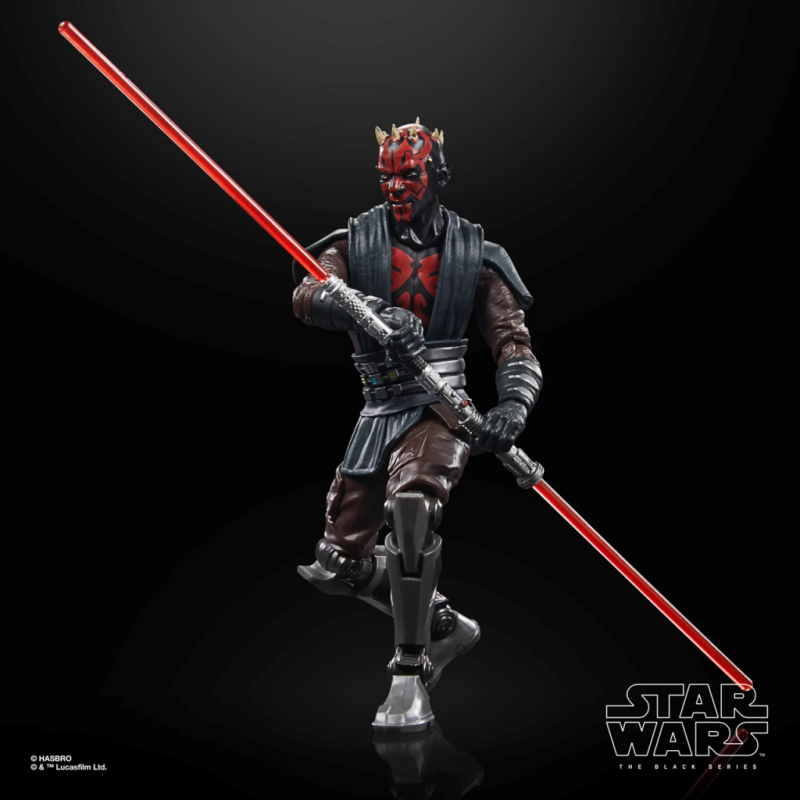STAR WARS THE CLONE WARS - Dark Maul - Figurine Black Series 15cm 
