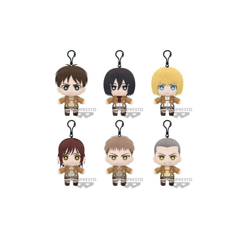 L'ATTAQUE DES TITANS - Tomonui Plush - Assortiment 9 Peluche 15cm 