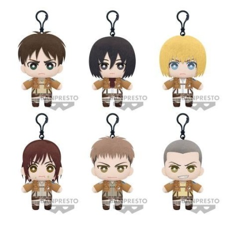 L'ATTAQUE DES TITANS - Tomonui Plush - Assortiment 9 Peluche 15cm 