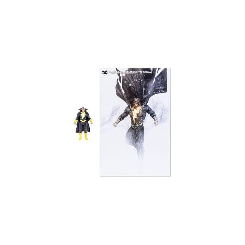 DC - Black Adam -Figure Page Punchers 8cm et Comic Endless Winter (UK) 