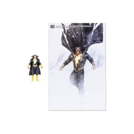 DC - Black Adam -Figure Page Punchers 8cm et Comic Endless Winter (UK) 