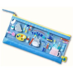 STUDIO GHIBLI - Mon voisin Totoro - Trousse transparente bleue  2