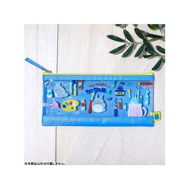 STUDIO GHIBLI - Mon voisin Totoro - Trousse transparente bleue 