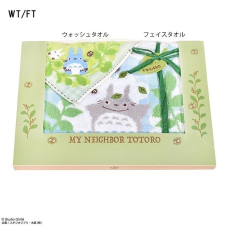 STUDIO GHIBLI - Mon voisin Totoro - Boite cadeau 3 serviettes 