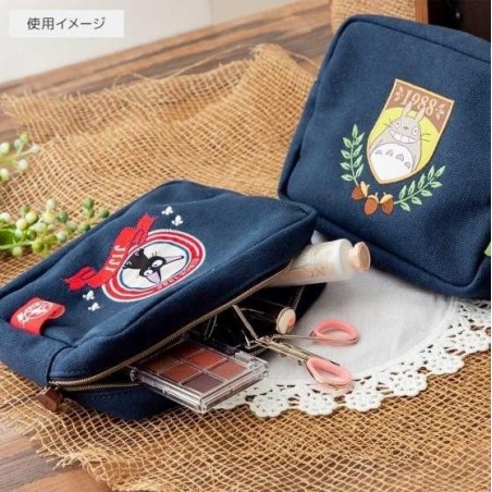 STUDIO GHIBLI - Kiki la petite sorcière - Pochette bleu marine Jiji 