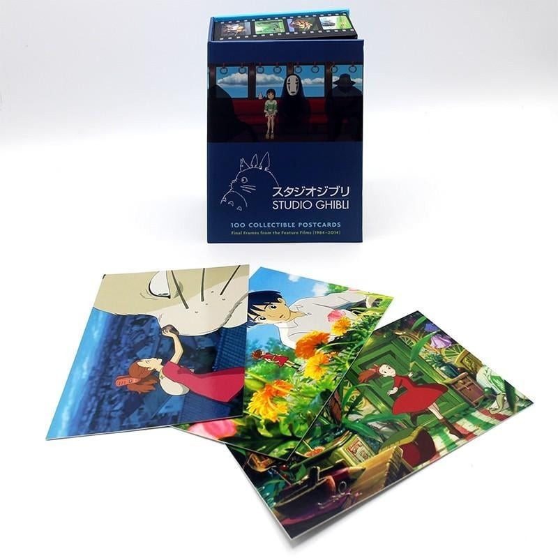 STUDIO GHIBLI - Coffret 100 cartes postales de collection 