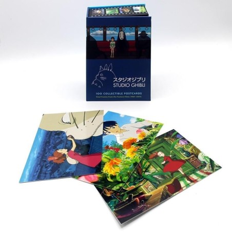 STUDIO GHIBLI - Coffret 100 cartes postales de collection 