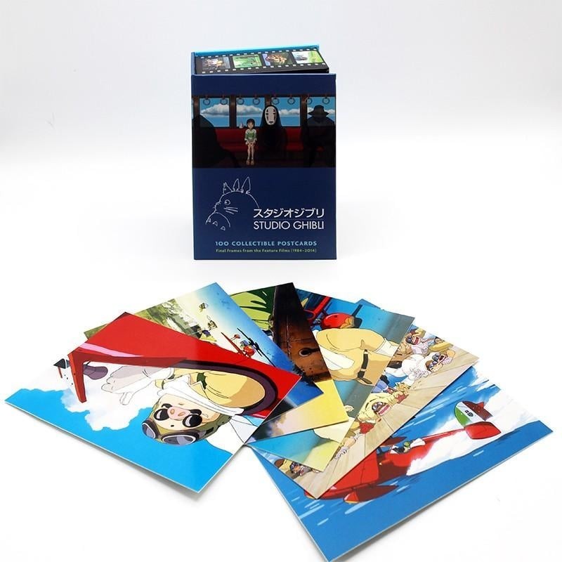 STUDIO GHIBLI - Coffret 100 cartes postales de collection 
