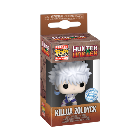 HUNTER X HUNTER - Pocket Pop Keychains - Killua avec Yoyo 