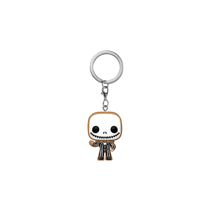 NBX - Pocket Pop Keychains - Jack Skellington Gingerbread 