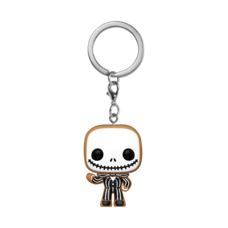 NBX - Pocket Pop Keychains - Jack Skellington Gingerbread 