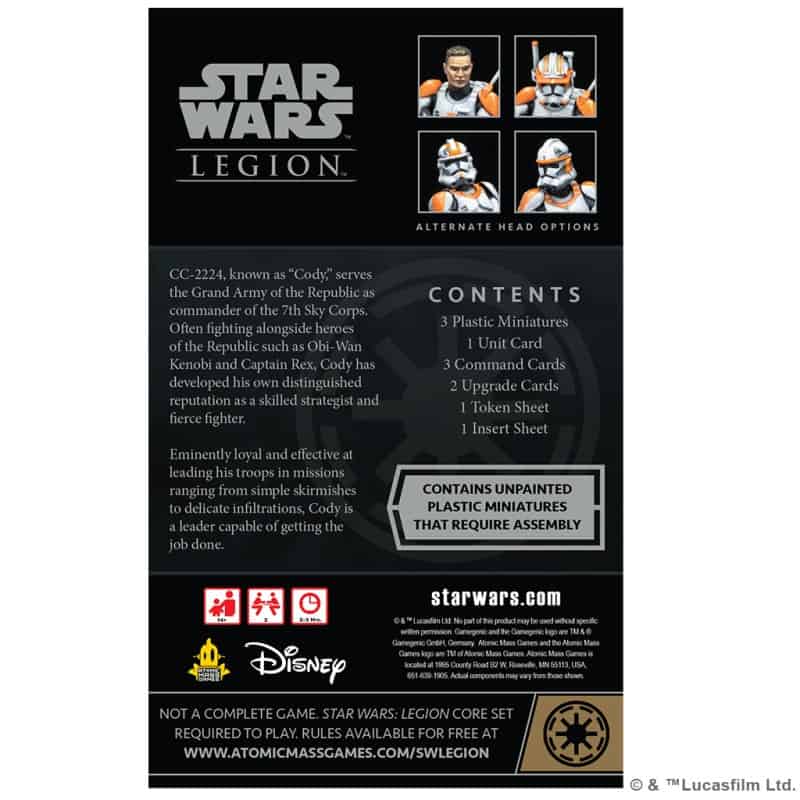 Clone Commander Cody (Français)
