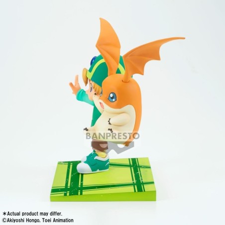 DIGIMON - Takeru & Patamon - Figurine DXF-Adventure Archives 11cm 
