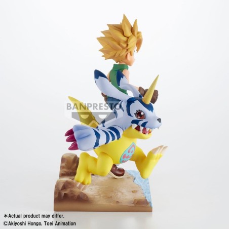 DIGIMON - Yamato & Gabumon - Figurine DXF-Adventure Archives 15cm 