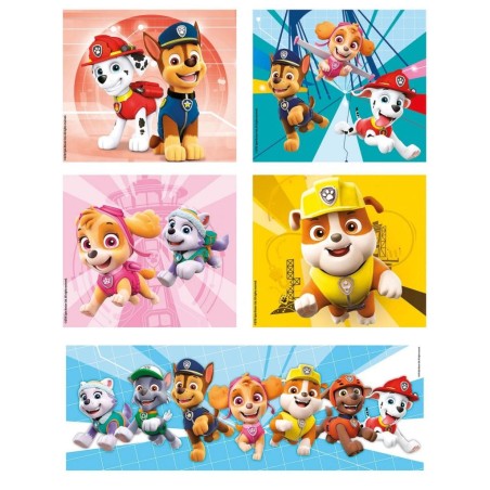 LA PAT'PATROUILLE - 10 Puzzle 18 (3) + 30 (4) + 48 (2) + 60 (1) P 