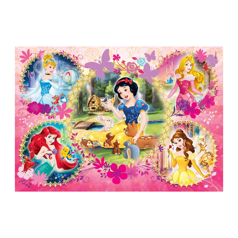 DISNEY - Princesses - 2 Puzzle 60P 