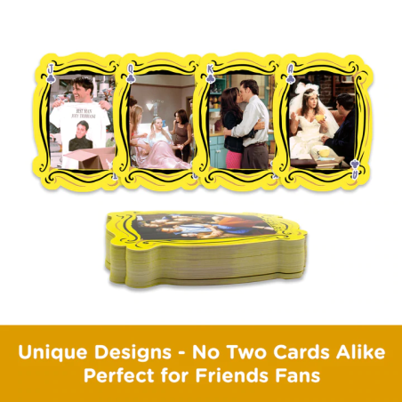 FRIENDS - Cartes à jouer en forme de moment de la série TV 